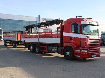 Camión grúa, Camión caja abierta Scania R380,EURO 3,6X2,LIFTING AXLE,HIAB 166K + KOGEL: foto 2