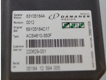 Unidad de control para Equipo de manutención Toyota/BT 220629-001 | Danaher motion AC Superdrive motor controller 83Y05184A A Danaher motion AC Superdrive motor controller 83Y05184A ACS4810-350F Rev 0012 sn. 0518412594005: foto 2