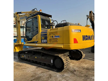 Excavadora de cadenas 90% New Used Komatus excavator Well-Maintained Pc220-8mo PC200-8 perfect performance for sale: foto 2