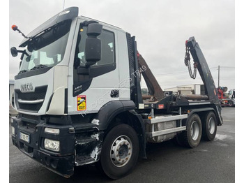 Camión portacontenedor de cadenas IVECO Stralis 460