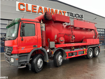 Limpieza de alcantarillado Mercedes-Benz Actros 4141 8x4 RVS Naaktgeboren drogestoffen Just 99.291 km!: foto 5