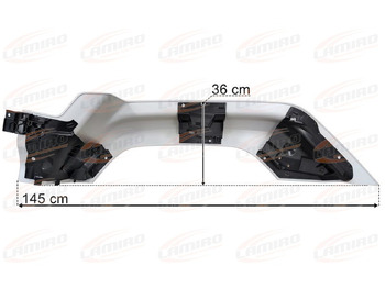 Guardabarros para Camión nuevo DAF XG XG+ 21- WHEEL BROW RIGHT: foto 3