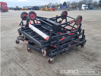 Equipo de construcción Armorgard Wheeled Pipe Racking (4 of), Spool Cart (2 of),: foto 5