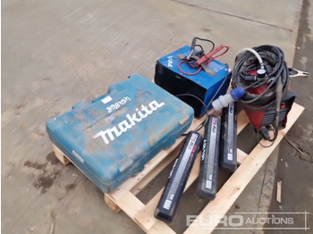 Equipo de construcción Sealey 230Volt Welder, Draper 230Volt Battery Charger/Starter, Makita TW1000 110Volt Impact Wrench, Sealey Micrometer Torqe Wrench (3 of): foto 3