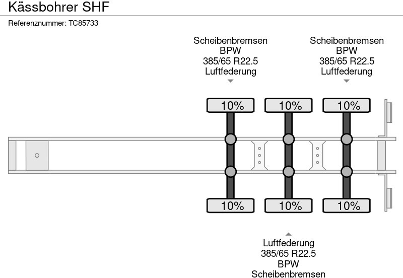 Semirremolque portacontenedore/ Intercambiable Kässbohrer SHF: foto 9