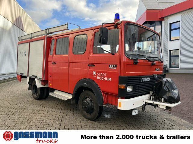 Camión de bomberos Iveco 60-9 A 4x2 Doka, LF 8: foto 9