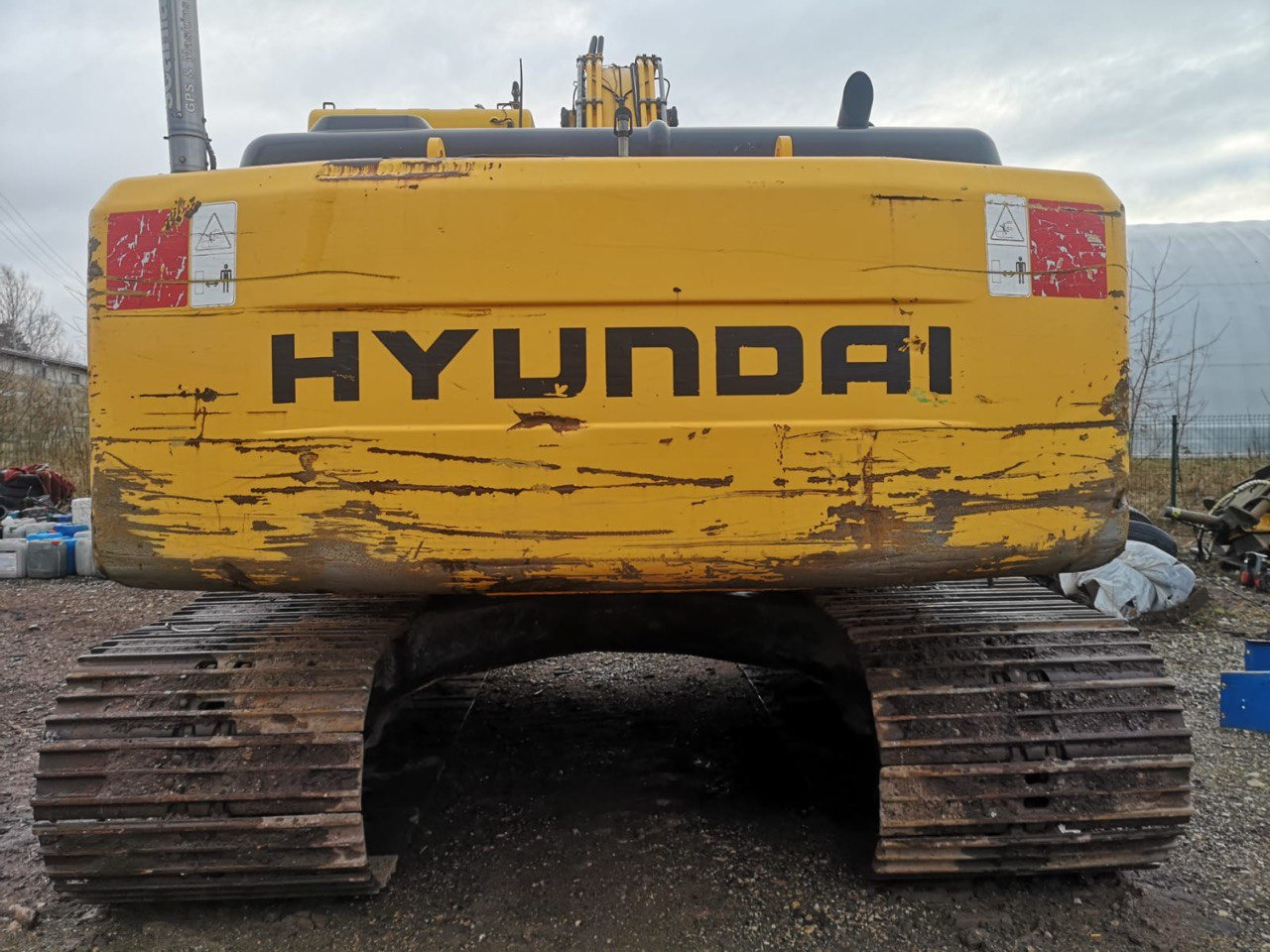 Excavadora de ruedas HYUNDAI 210: foto 8