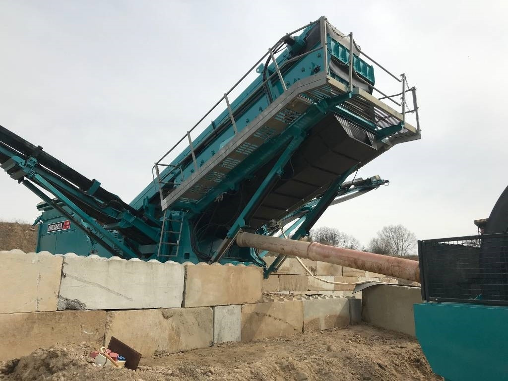 Cribadora PowerScreen Chieftain 1700 + Dewaterer WASHPLANT: foto 13