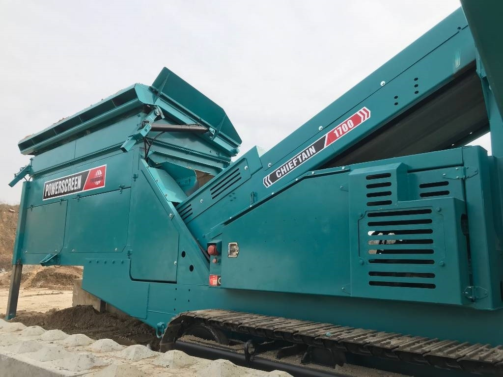 Cribadora PowerScreen Chieftain 1700 + Dewaterer WASHPLANT: foto 10