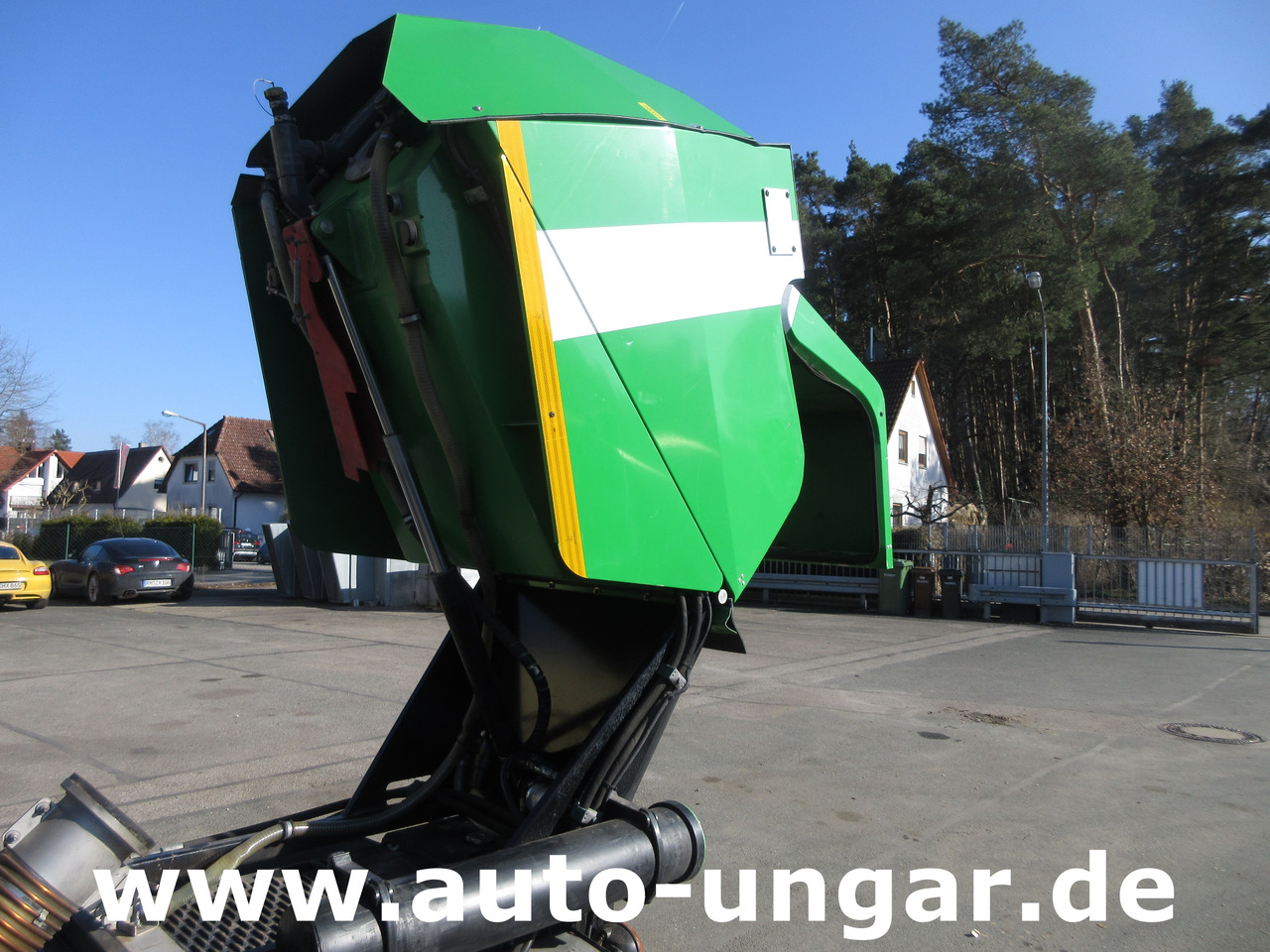 Barredora vial Holder X40 / X45 Baujahr 2017 Knicklenkung Kehraufbau 4x4 Kommunalhydraulik Frontheber: foto 24