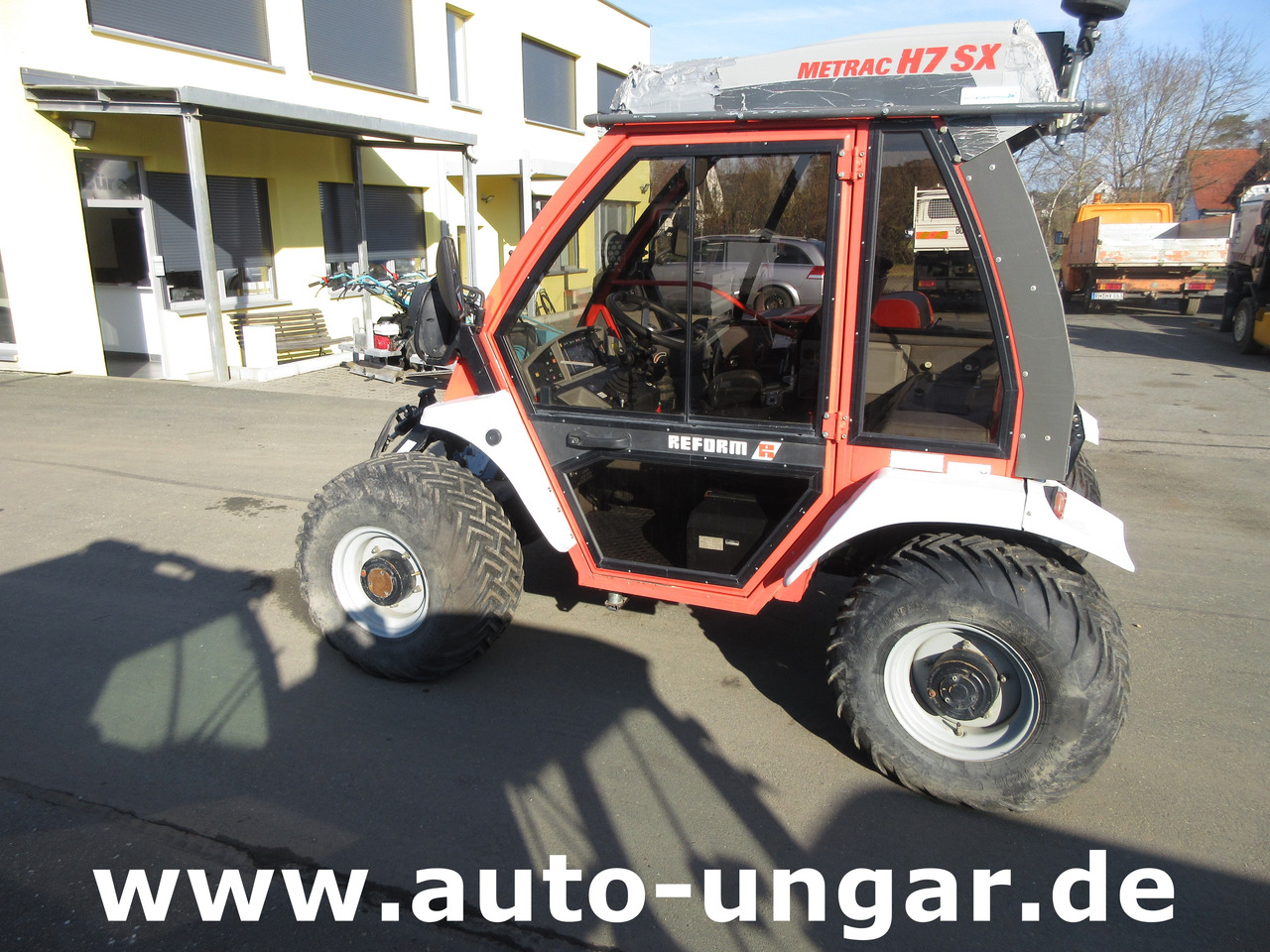 Tractor REFORM Metrac H7SX Baujahr 2013 4x4x4 Front- und Heckzapfwelle Motorschaden: foto 6