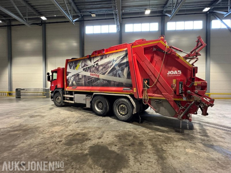 Camión de basura 2011 Scania P400 6X2 Komprimatorbil - JOAB Anaconda 20.7m3 - Strøere/Onspot - 238224KM: foto 6