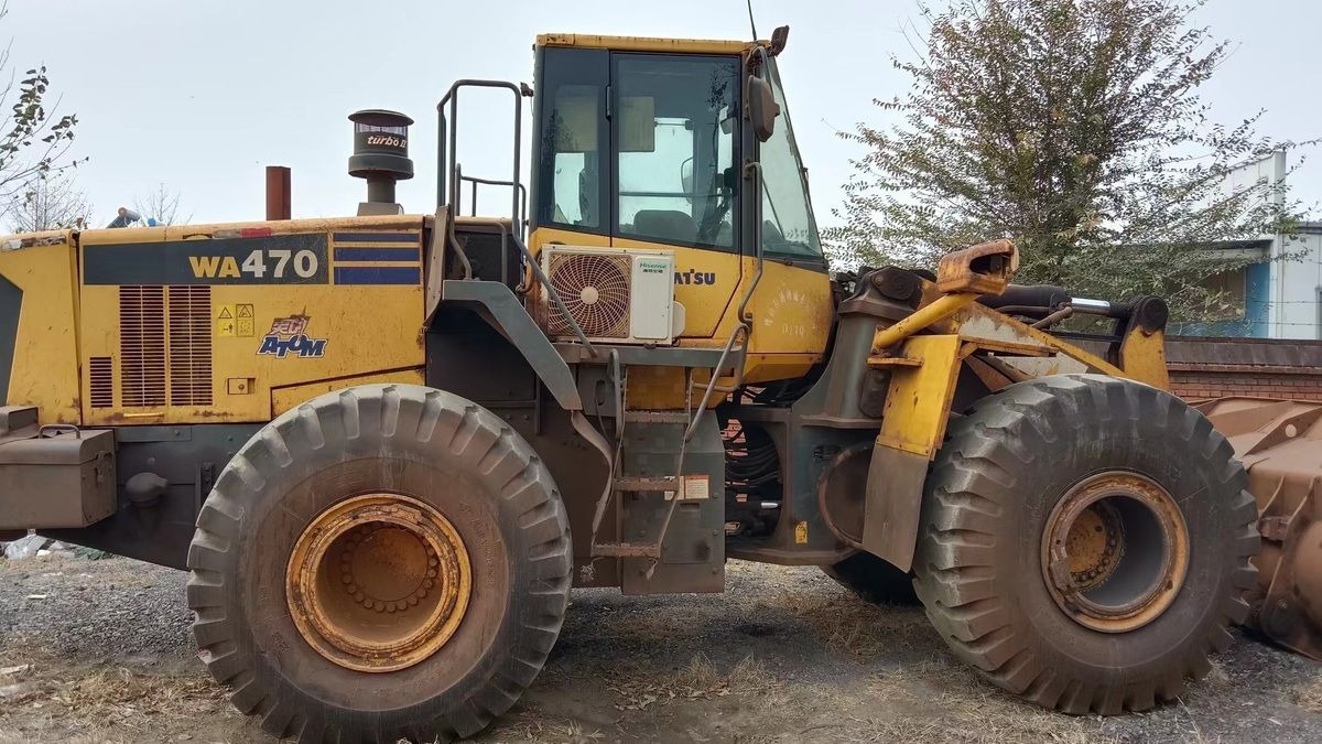 Cargadora de ruedas Komatsu WA470-6: foto 8