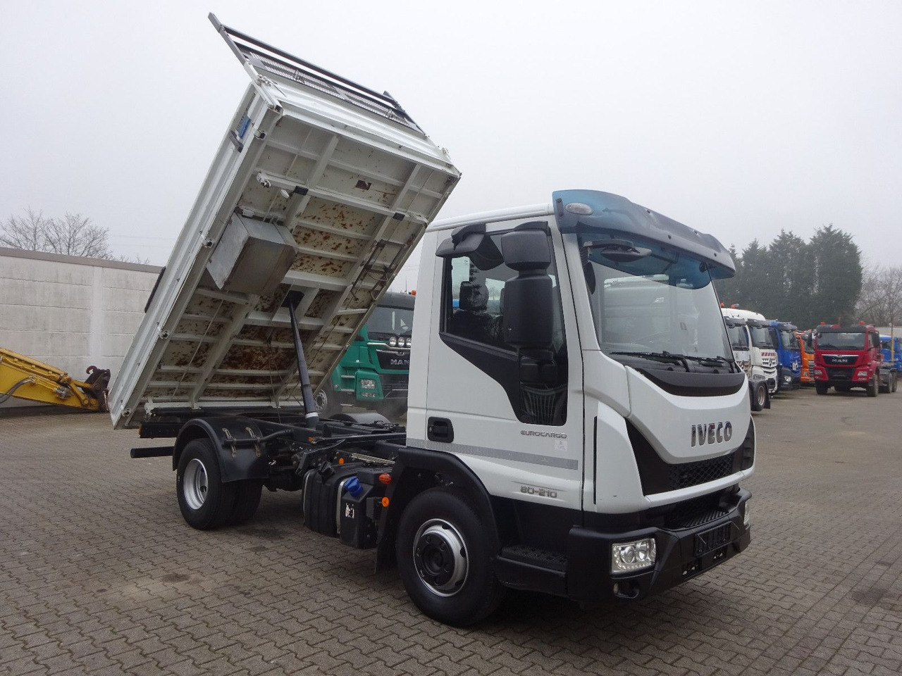 Camión volquete nuevo Iveco 80-120 Eurocargo MEILLER 3SKipper 4x2: foto 7