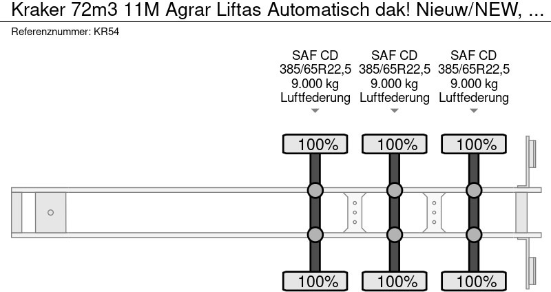 Leasing de kraker 72m3 11M Agrar Liftas Automatisch dak! Nieuw/NEW, DIRECT kraker 72m3 11M Agrar Liftas Automatisch dak! Nieuw/NEW, DIRECT: foto 8