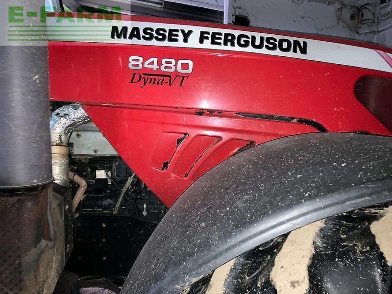 Tractor Massey Ferguson 8480 dyna vt: foto 11