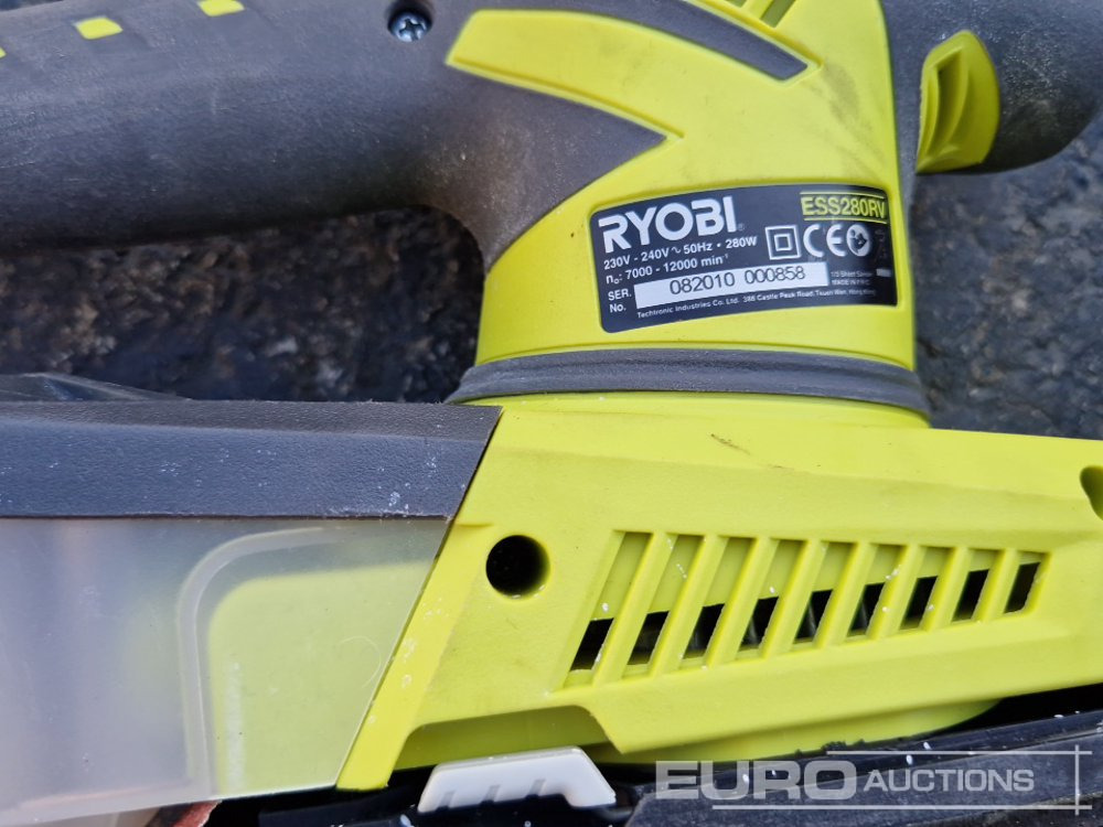 Equipo de construcción Einhell Eibhell Sander 230Volt 100W, Ryobi Sander 230Volt 280W / Lijadora Eléctrica: foto 8