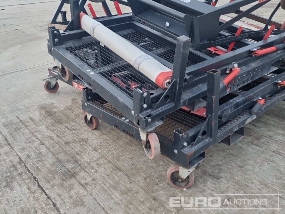 Equipo de construcción Armorgard Wheeled Pipe Racking (4 of), Spool Cart (2 of),: foto 22