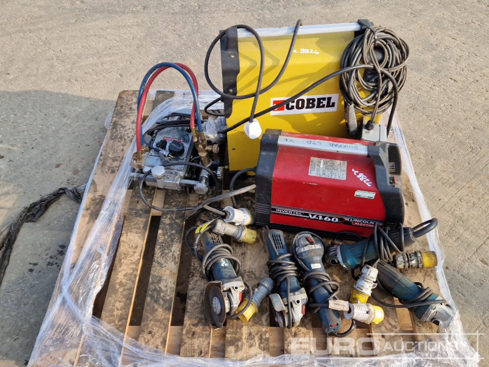 Equipo de construcción Cobel Welder Generator, Invertec V160 Welder Generator, Makita 110 Volt Angle Grinder (5 of): foto 6