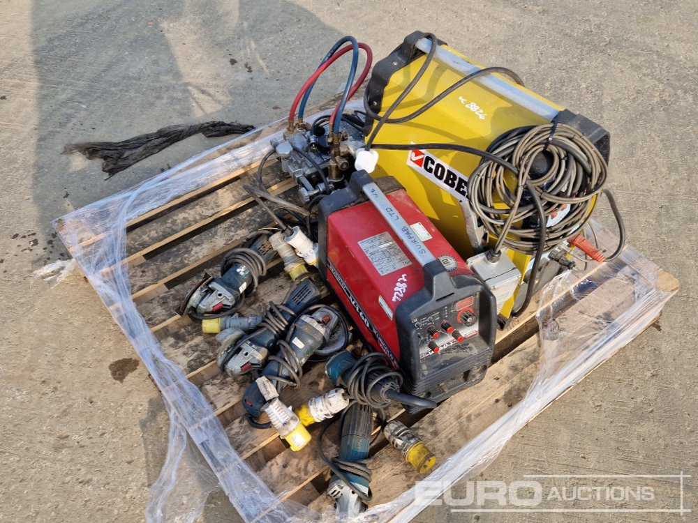 Equipo de construcción Cobel Welder Generator, Invertec V160 Welder Generator, Makita 110 Volt Angle Grinder (5 of): foto 7