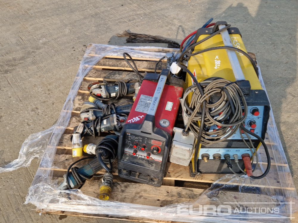 Equipo de construcción Cobel Welder Generator, Invertec V160 Welder Generator, Makita 110 Volt Angle Grinder (5 of): foto 8